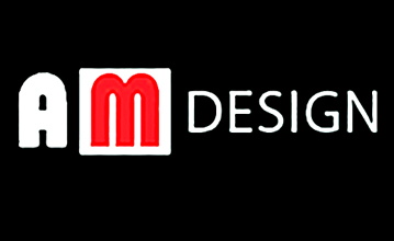Logo: AM Design Sites.