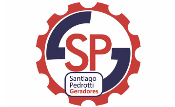 Logo: Santiago Pedrotti Geradores.